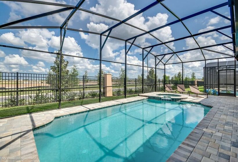 Fabulous 9 Bed 6,5 Ba Villa Games, Pool & Spa 9063srl