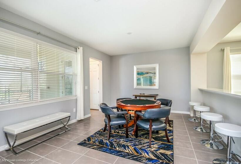 Fabulous 9 Bed 6,5 Ba Villa Games, Pool & Spa 9063srl