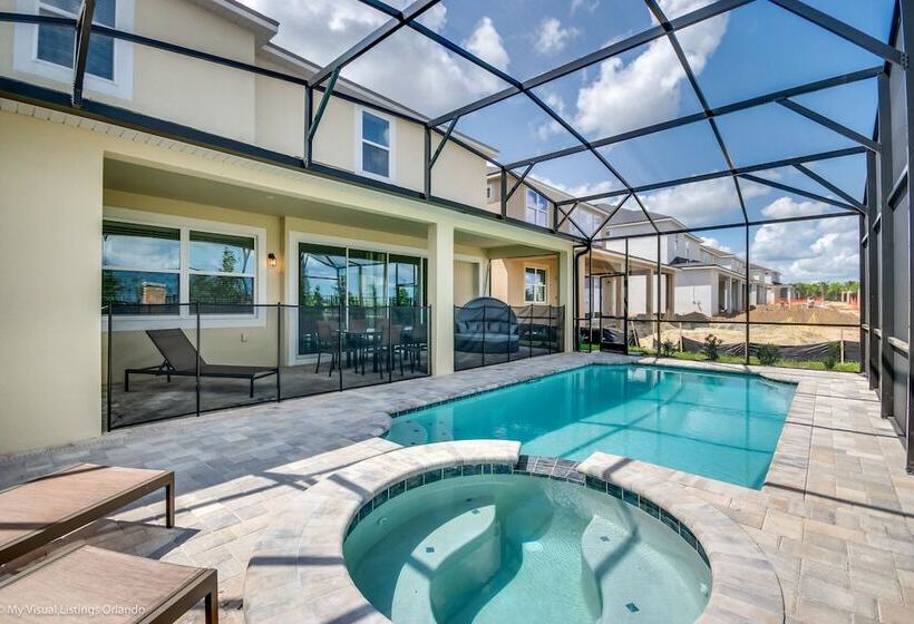 Fabulous 9 Bed 6,5 Ba Villa Games, Pool & Spa 9063srl