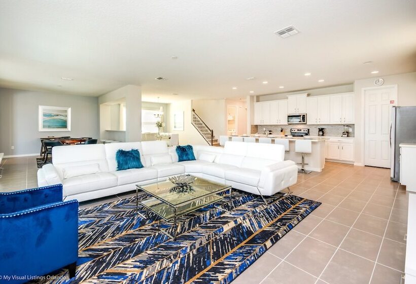 Fabulous 9 Bed 6,5 Ba Villa Games, Pool & Spa 9063srl