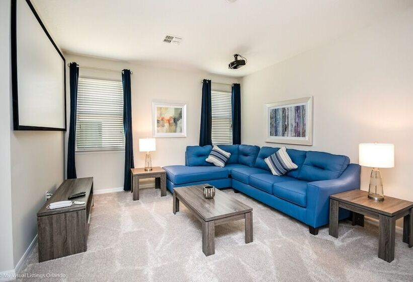 Fabulous 9 Bed 6,5 Ba Villa Games, Pool & Spa 9063srl