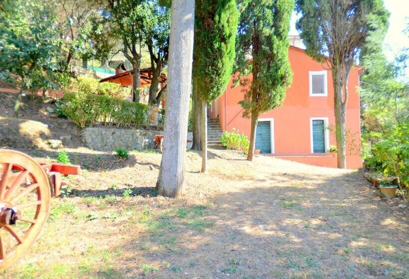 House Overlooking The Lake, In A Hilly Position
