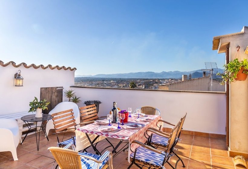 Mallorca Traditional Townhouse Holiday In Llubi