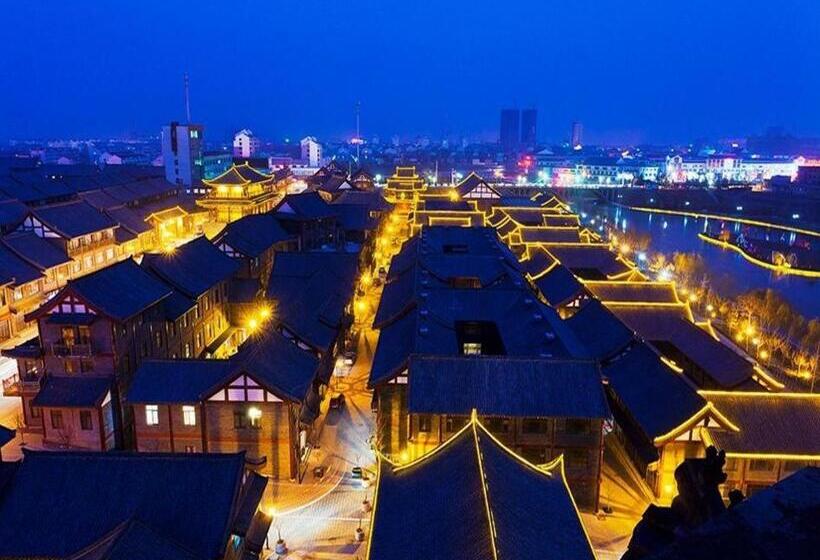 בית מלון כפרי 7days Premium Qingzhou Development Zone Wanlong Shopping Center Branch