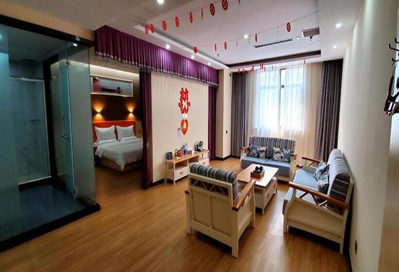 בית מלון כפרי 7days Premium Qingzhou Development Zone Wanlong Shopping Center Branch