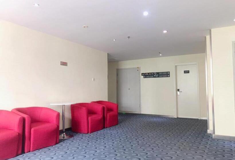 בית מלון כפרי 7 Days Inn Tianjin Wuqing High Speed Railway Station Shangdong Jin Street