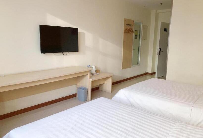 בית מלון כפרי 7 Days Inn Tianjin Wuqing High Speed Railway Station Shangdong Jin Street