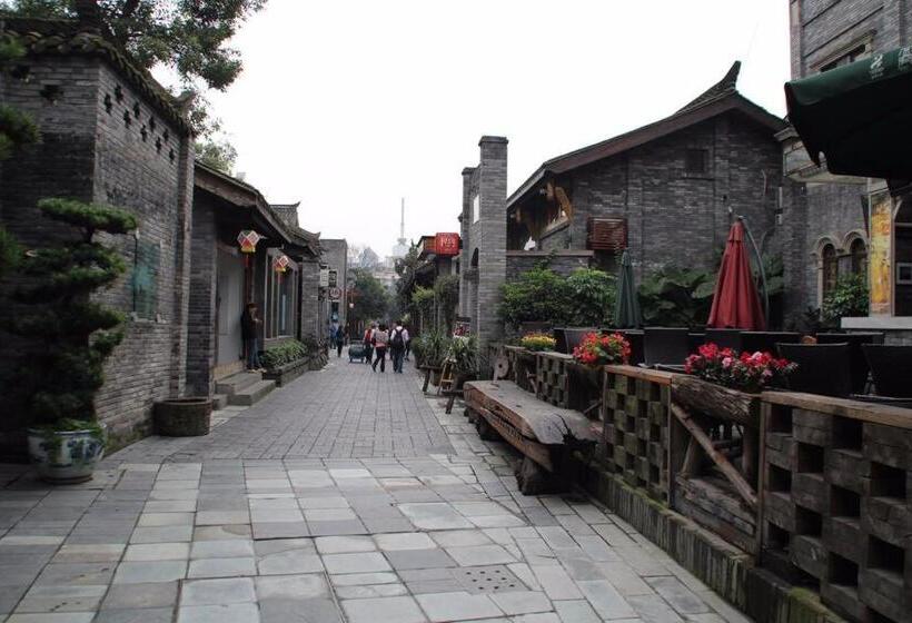 호텔 7days Premium Chengdu Dufu Thatched Cottage