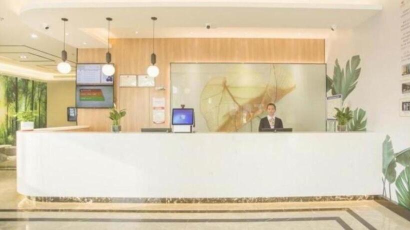 호텔 Greentree Inn Express Taizhou Jiangyan Hardware City