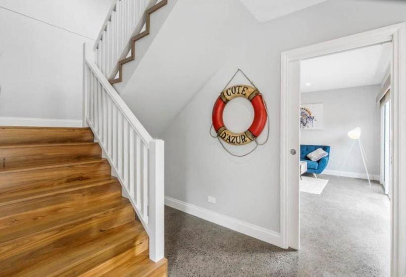 צימר Hale Kupa Rye Beach House Spa Table Tennis