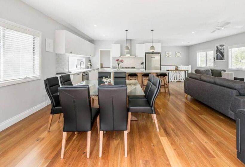 צימר Hale Kupa Rye Beach House Spa Table Tennis