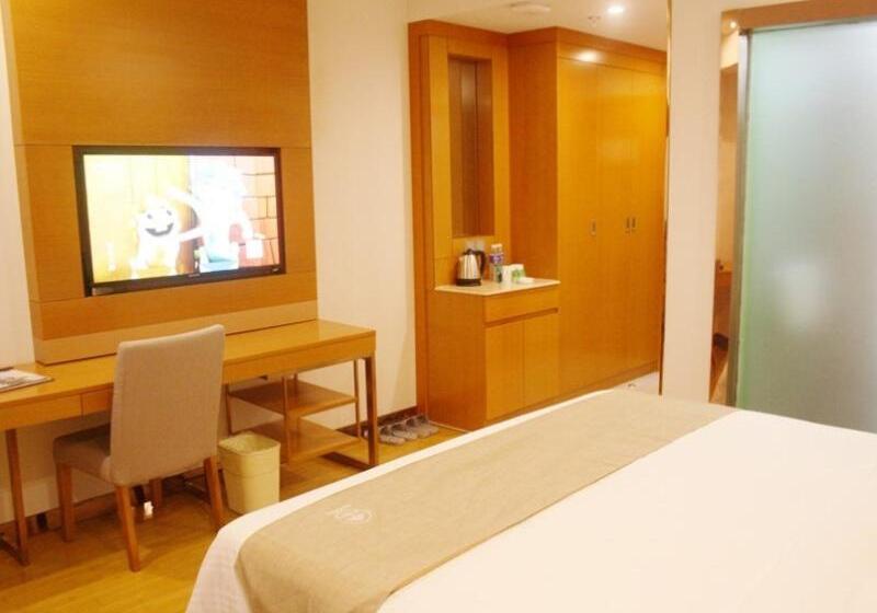 Hotel Greentree Inn Bozhou Mengcheng District Red Star Macalline Business