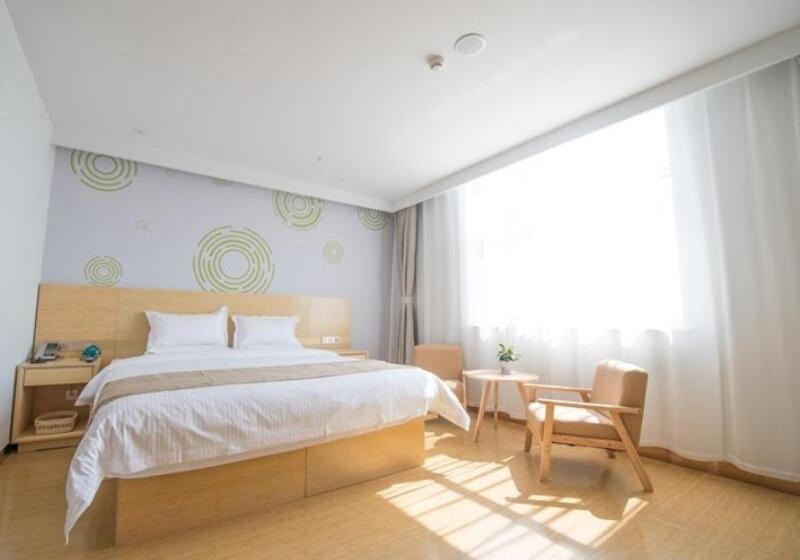 호텔 Greentree Inn Langfang City Wen An County Beach Town Anzu Road Business