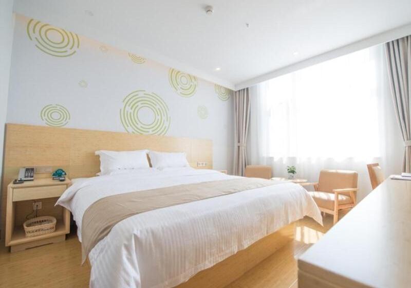 호텔 Greentree Inn Langfang City Wen An County Beach Town Anzu Road Business