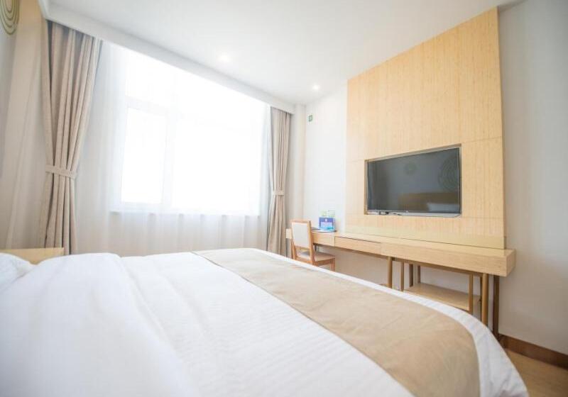 호텔 Greentree Inn Langfang City Wen An County Beach Town Anzu Road Business