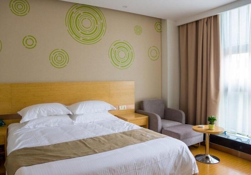 酒店 Greentree Inn Nantong Qidong Binhai Industrial Park Nanhai Roadexpress