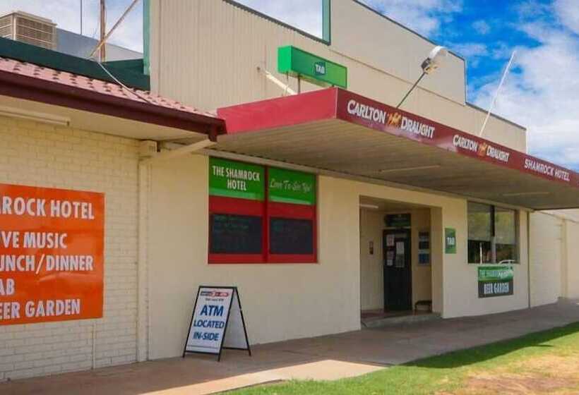 모텔 The Shamrock Hotel Balranald