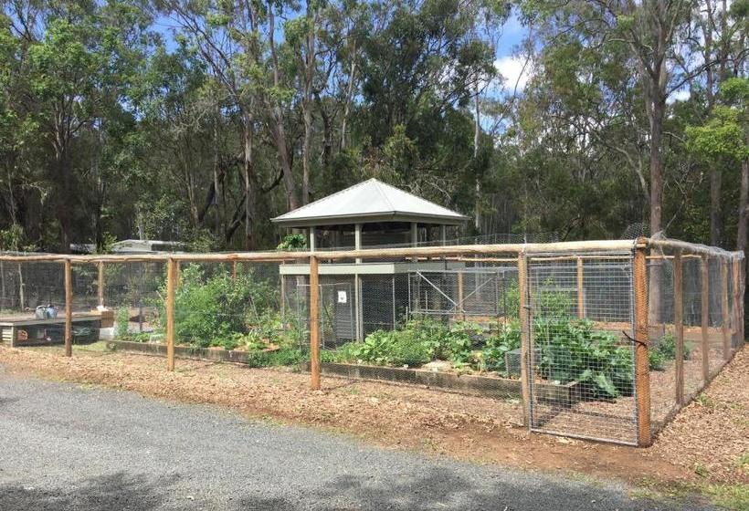 פנסיון Bombah Point Eco Cottages