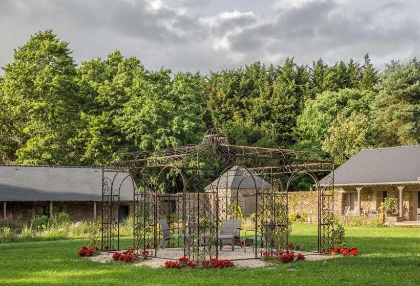 בית מלון כפרי Hôtel De L Abbaye Le Tronchet Saint Malo