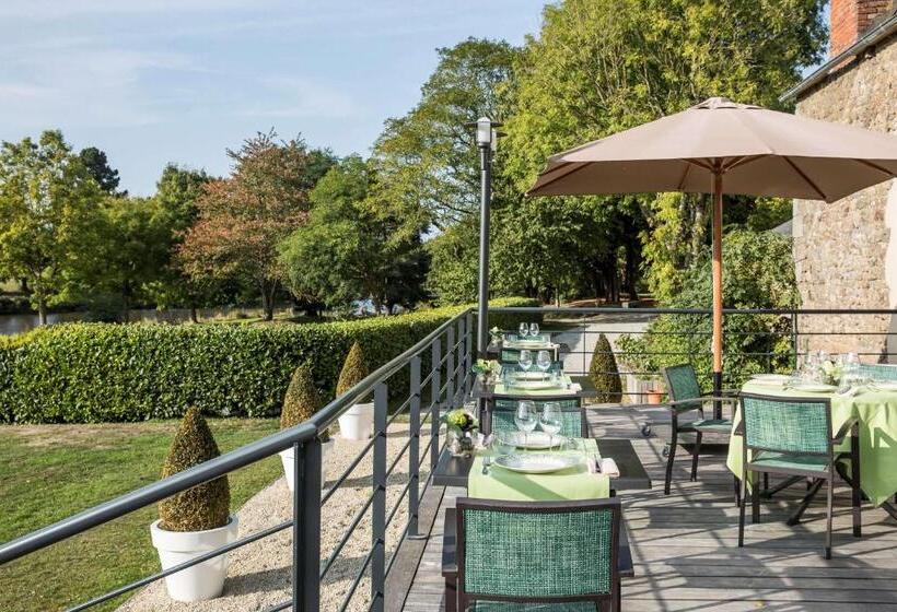 בית מלון כפרי Hôtel De L Abbaye Le Tronchet Saint Malo