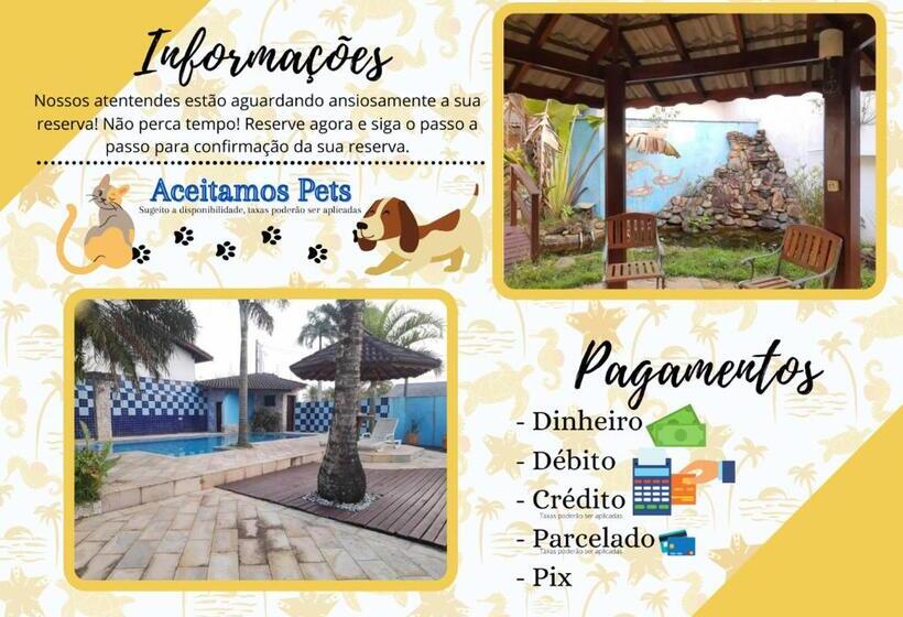 ペンション Hostel Pedacinho Do Paraíso