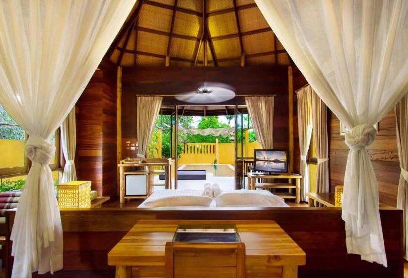 리조트 Keeree Waree Seaside Villa