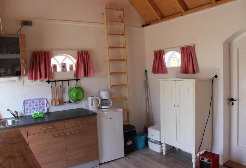 בית מלון כפרי Trekkershuisje T Zeeuws Knoopje