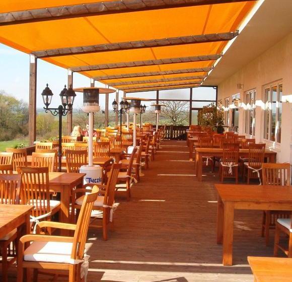 بنسيون Und Gasthaus Rammelburg Blick