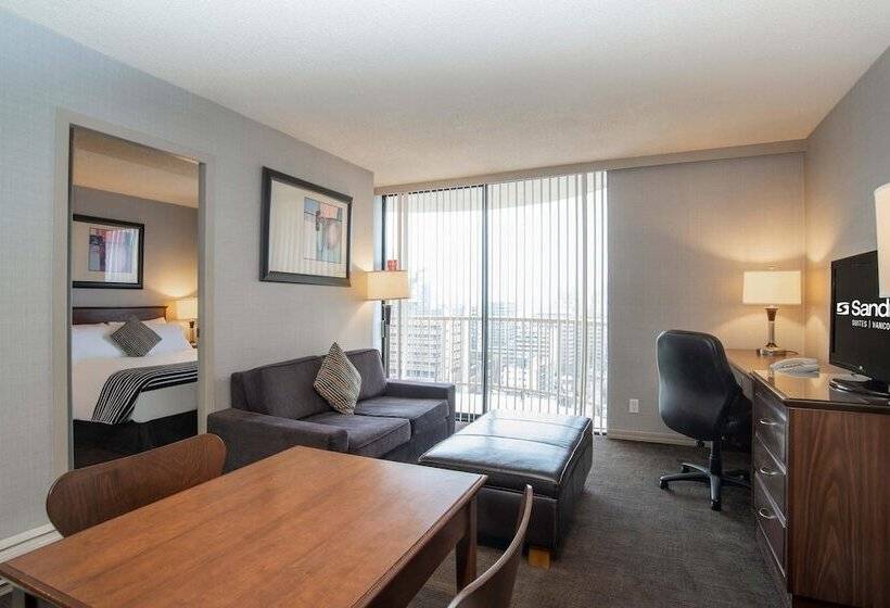 호텔 Sandman Suites Vancouver On Davie