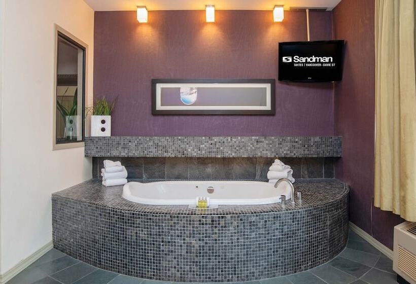 ホテル Sandman Suites Vancouver On Davie