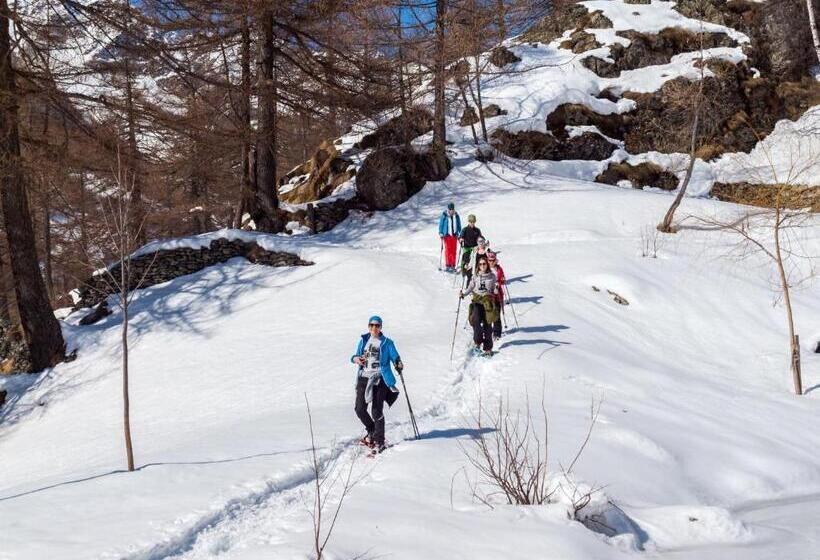 הוסטל Gruppenhaus Im Walliser Alpstyle