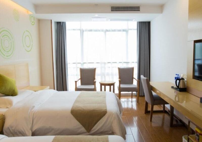 호텔 Greentree Inn Bozhou Lixin District Huishang Market Business