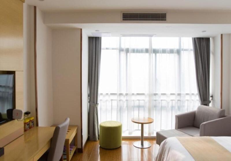 호텔 Greentree Inn Bozhou Lixin District Huishang Market Business