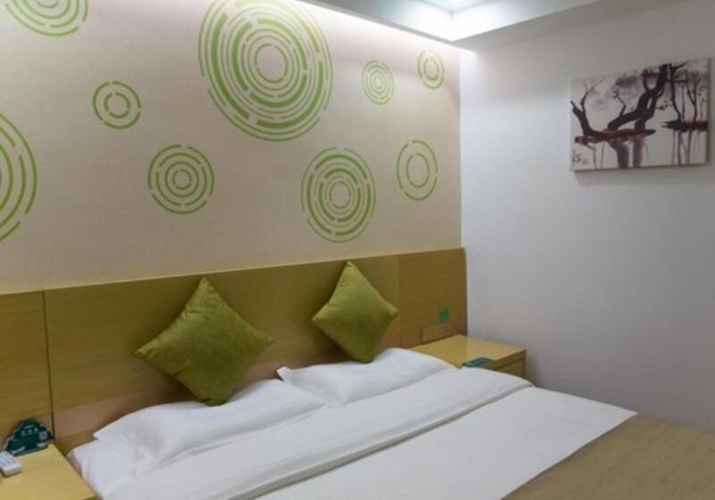 호텔 Greentree Inn Bozhou Lixin District Huishang Market Business