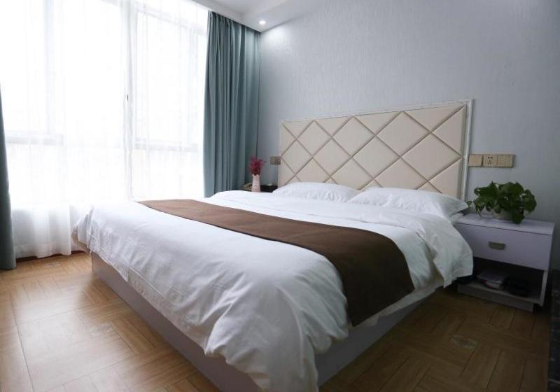 فندق Shell Guangxi Fangchenggang Port Area Lotte Commercial Pedestrian Street