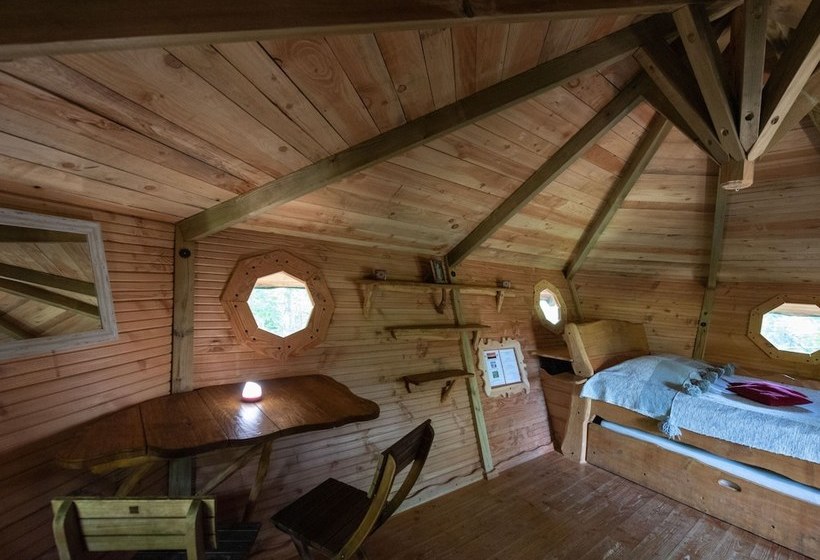 교외 호텔 Les Cabanes De Labrousse