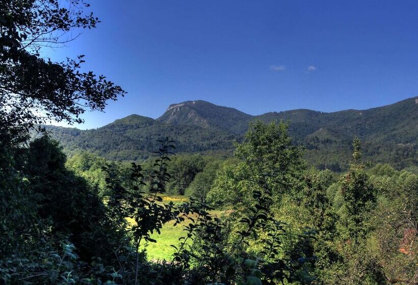 Traditional Wooden House By The River