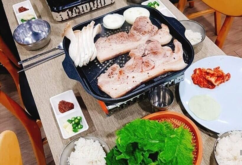 酒店 Jeju Sanbangsan Tansan Oncheon Pension