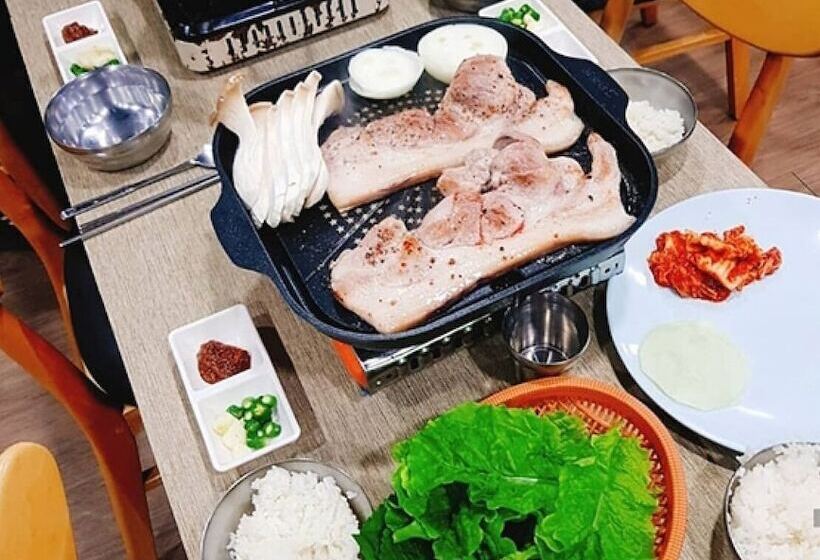 酒店 Jeju Sanbangsan Tansan Oncheon Pension