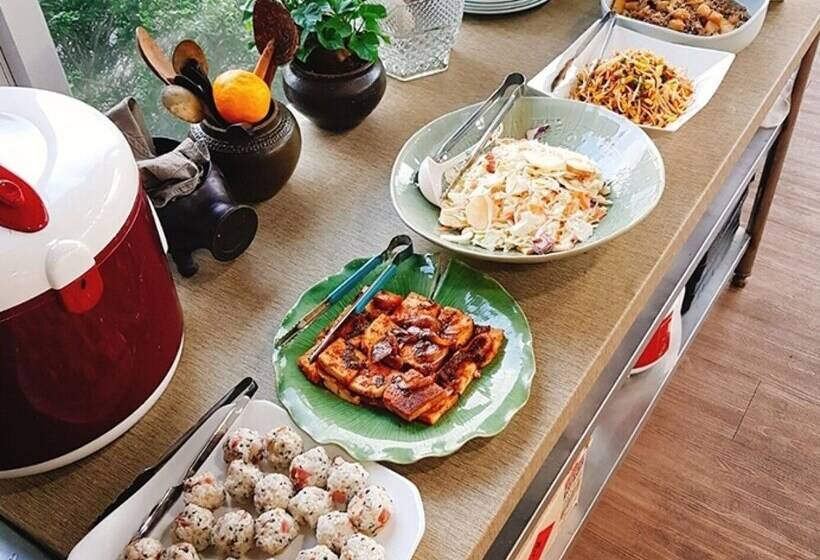 בית מלון כפרי Jeju Sanbangsan Tansan Oncheon Pension