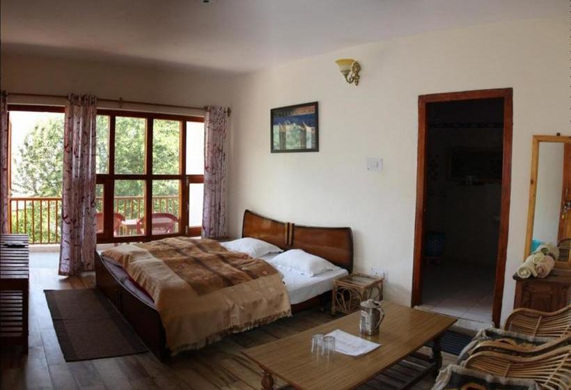 Resort With Mesmerizing Mountain Views & Pine Trees