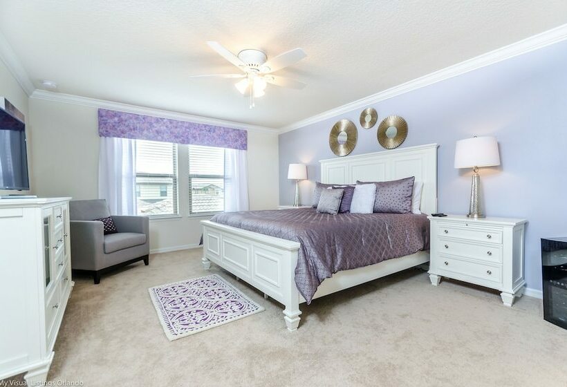 Private Pool Home W/themed Rooms+ Free Water Park!