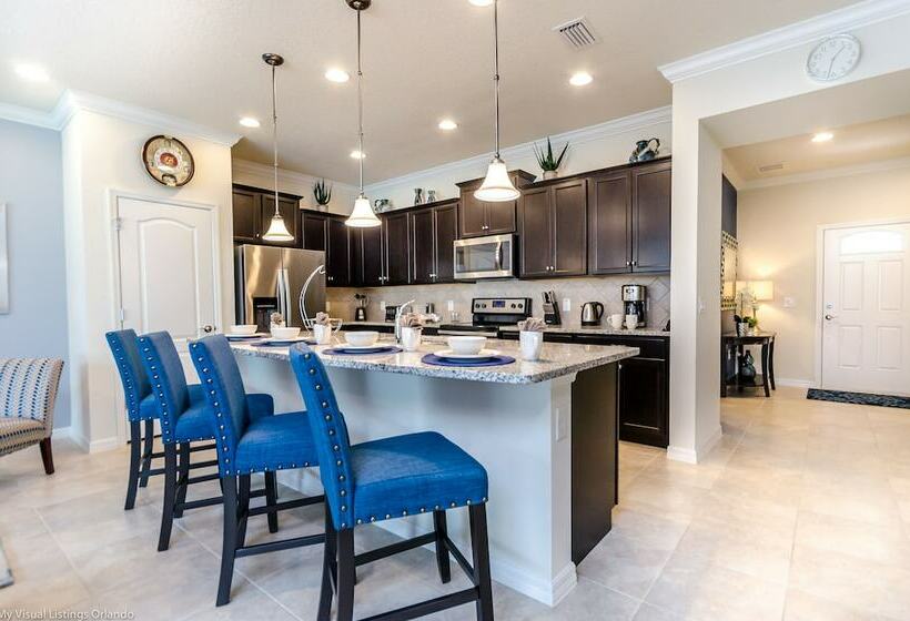 Private Pool Home W/themed Rooms+ Free Water Park!