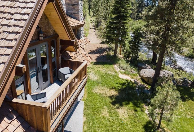 Hunter By Avantstay | Riverfront Cabin W/ Prvt Cottage | 10mins From Squaw