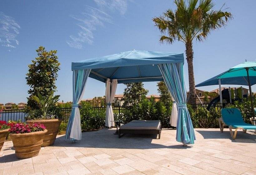 Private Pool Home W/themed Rooms+ Free Water Park!