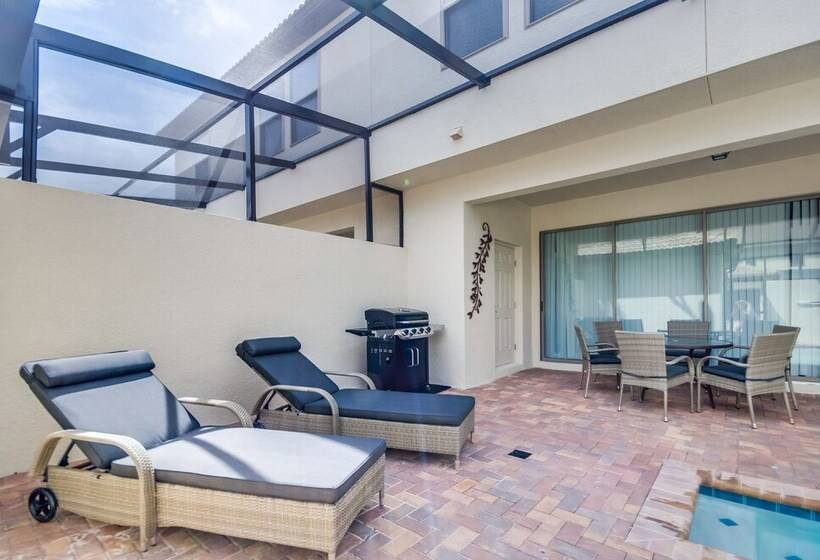 Private Pool Home W/themed Rooms+ Free Water Park!