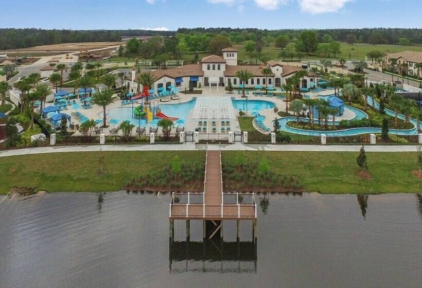 Private Pool Home W/themed Rooms+ Free Water Park!