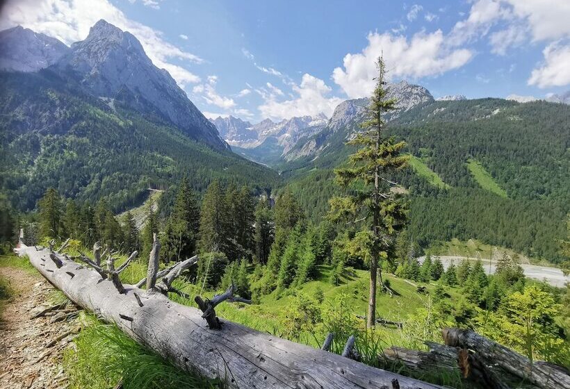 펜션 Ferienwohnung Landhaus Alpinum