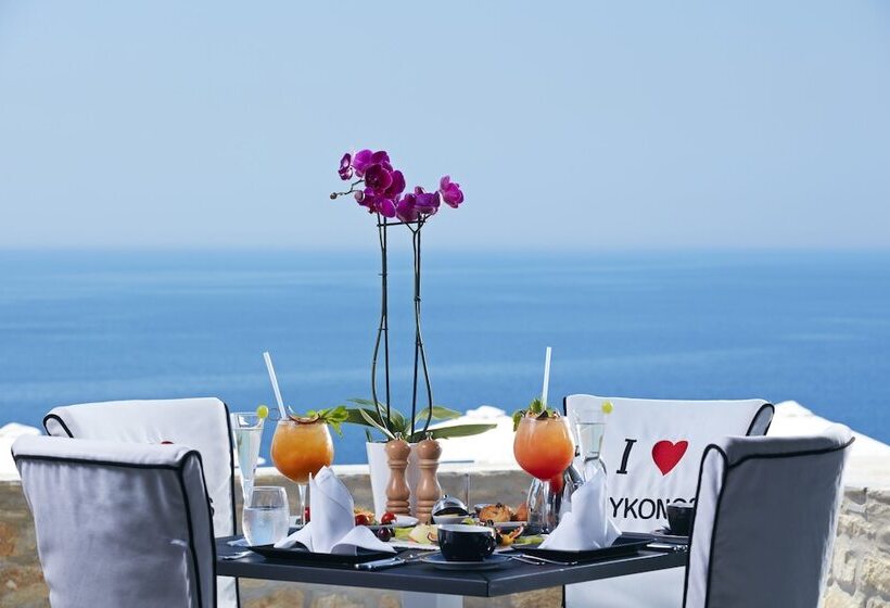 אתר נופש Myconian Imperial   Leading Hotels Of The World