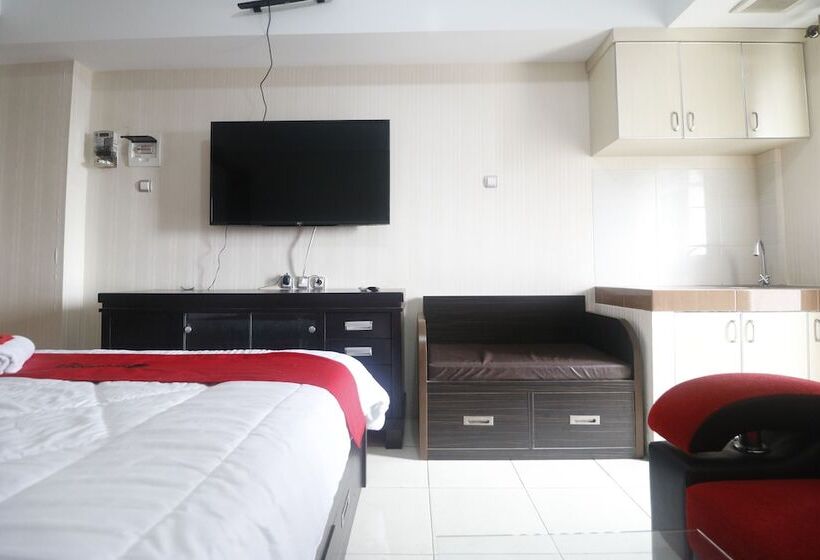 פנסיון Redliving Apartemen Green Lake View Ciputat   Mpo Yani Rooms Tower E With Fast Wifi